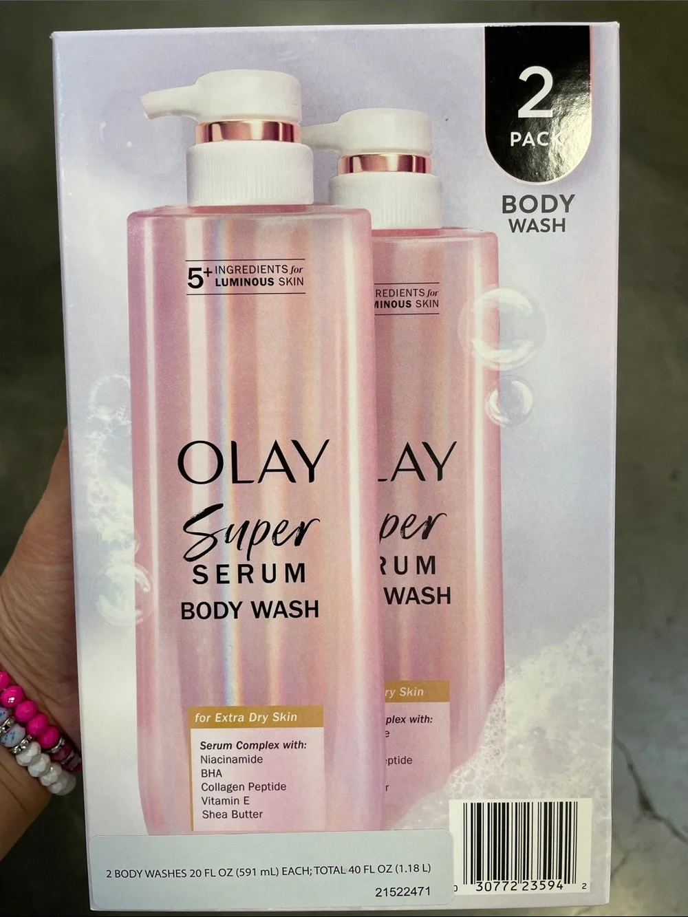 OLAY nourishing body