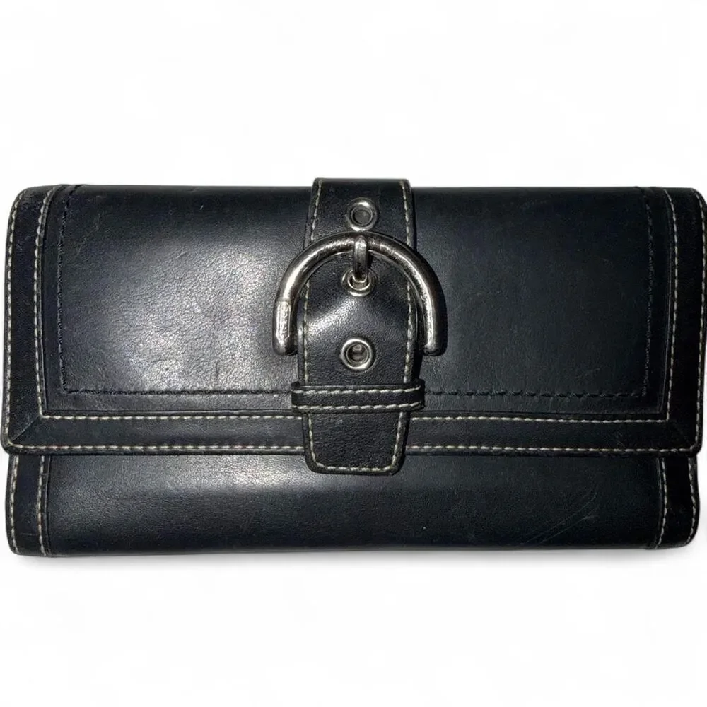 Coach Women's Black Wallet-purses