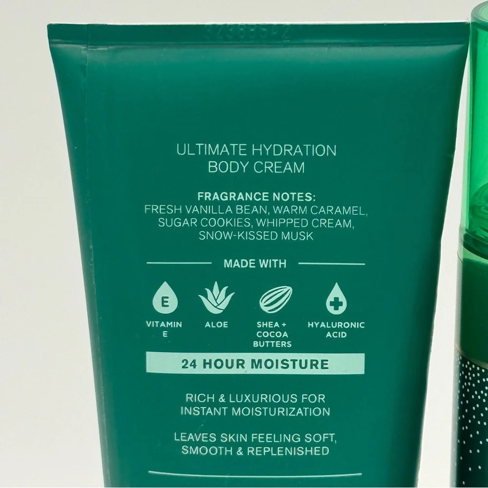 Bath & Body Works Vanilla Bean Noel Holiday Body Care Gift Set NWT