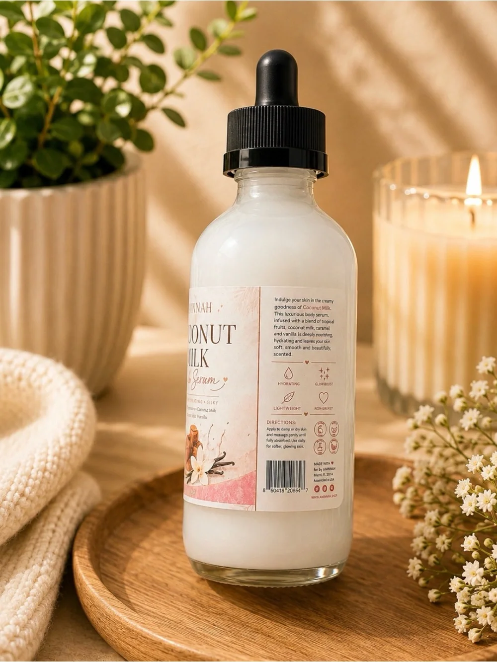 Aminnah coconut milk