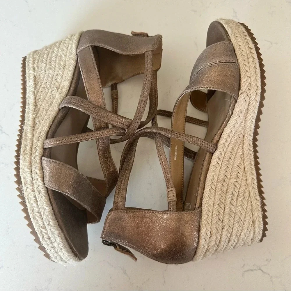 Eileen Fisher espadrille wedge