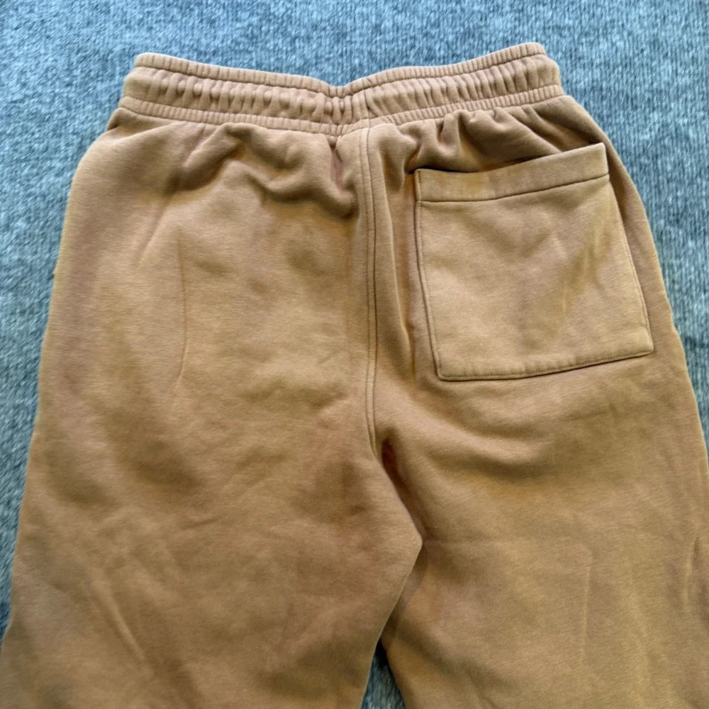Jordan Essentials Fleece Sweatpants Clay Brown Jumpman Joggers Mens Small