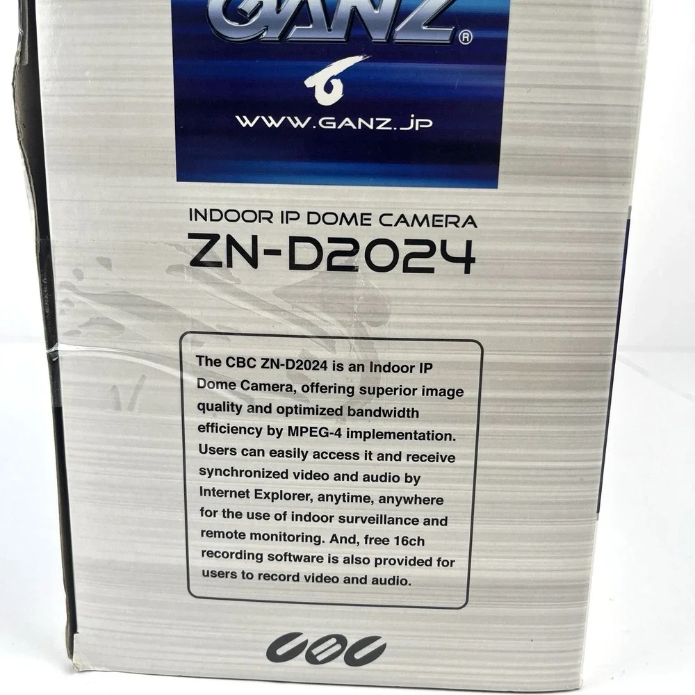 Ganz ZN-D2024 IP Dome Security Camera ONLY‎ – New Open Box – No Mount/Hardware