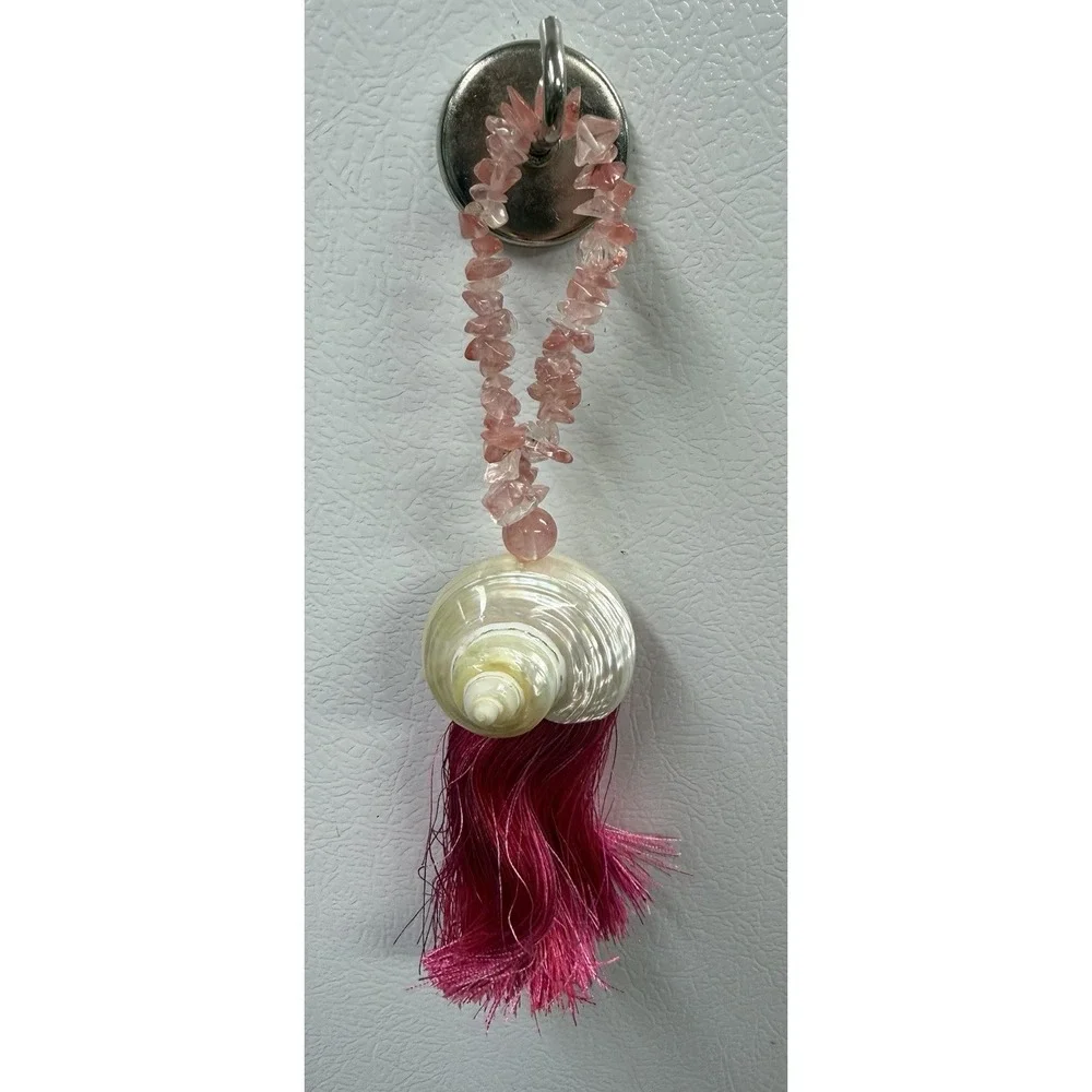 Lot 8 Handmade Shell Tassel Ornaments Coastal Beach Christmas Tree Decor‎ 7