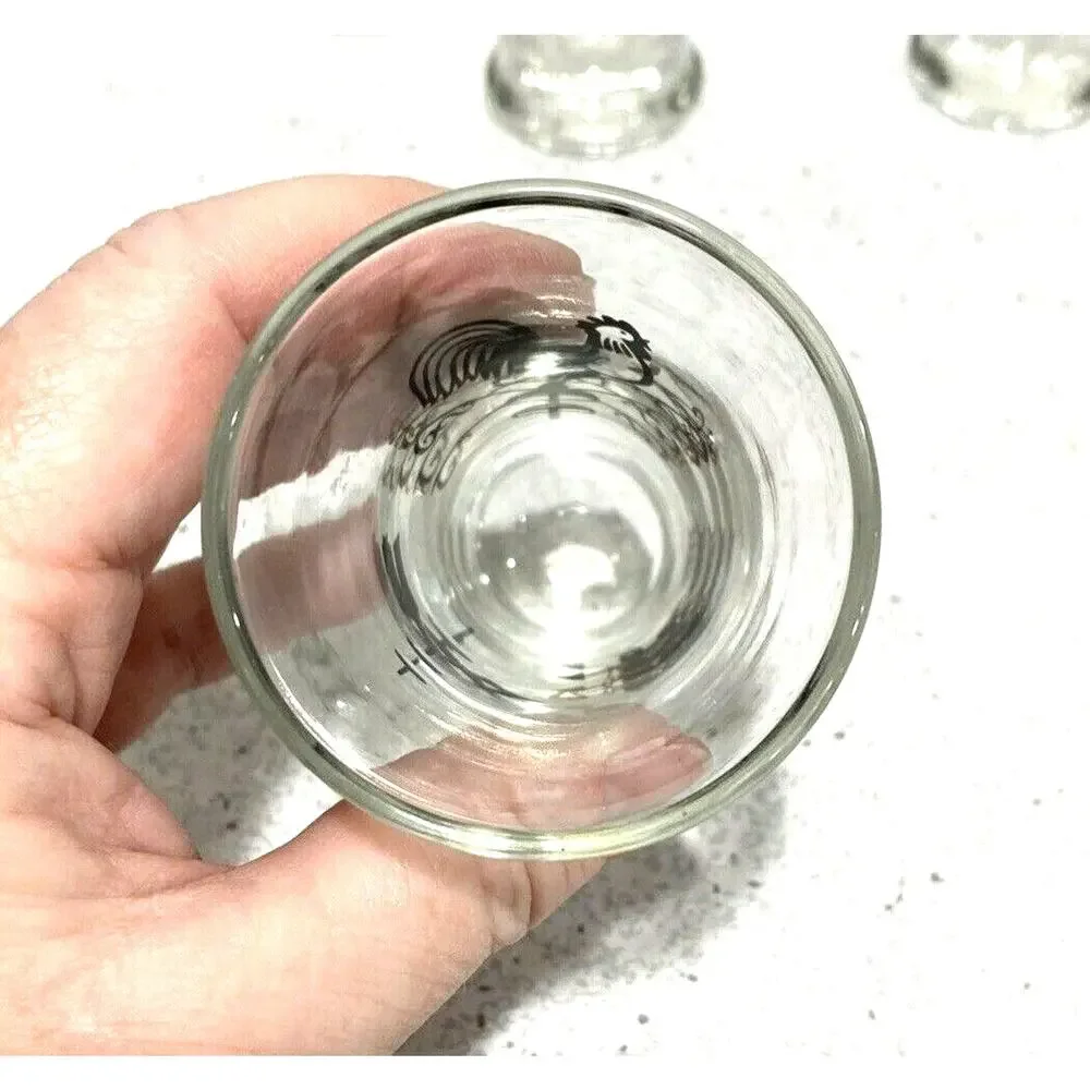 Vintage juice glasses