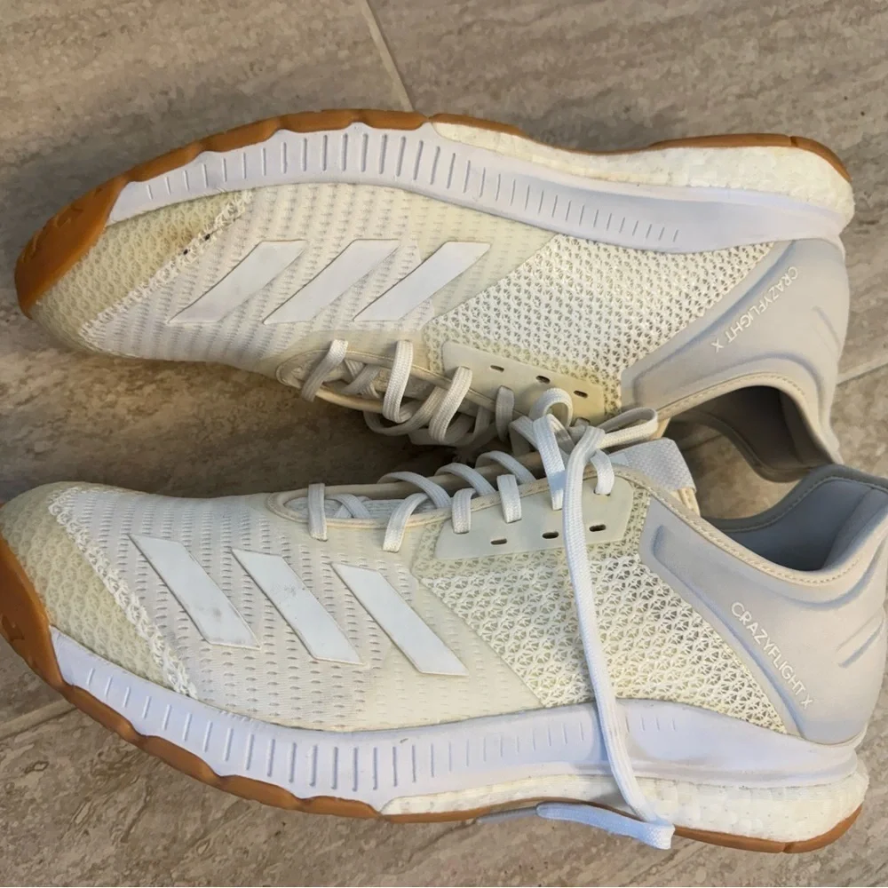 Adidas Crazyflight X 3 Women’s Volleyball Shoe Cloud White/Gum
