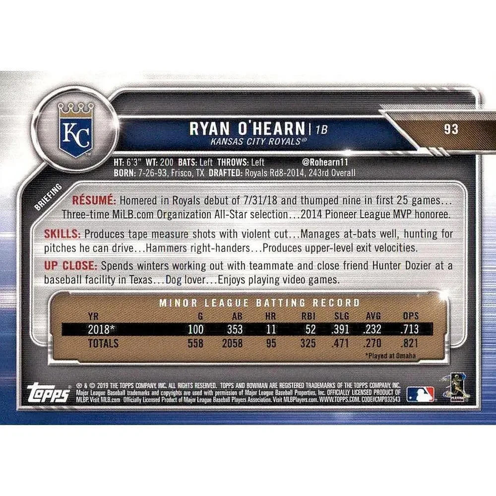 Bowman collect 2019