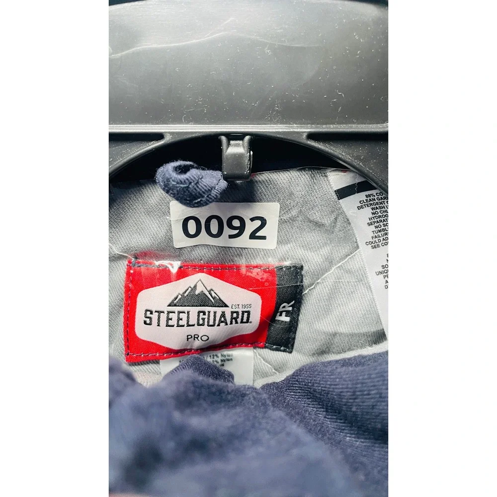 Steelguard Pro FR Parka Mens 3XL Navy Blue Flame Resistant CAT 4 Work Jacket