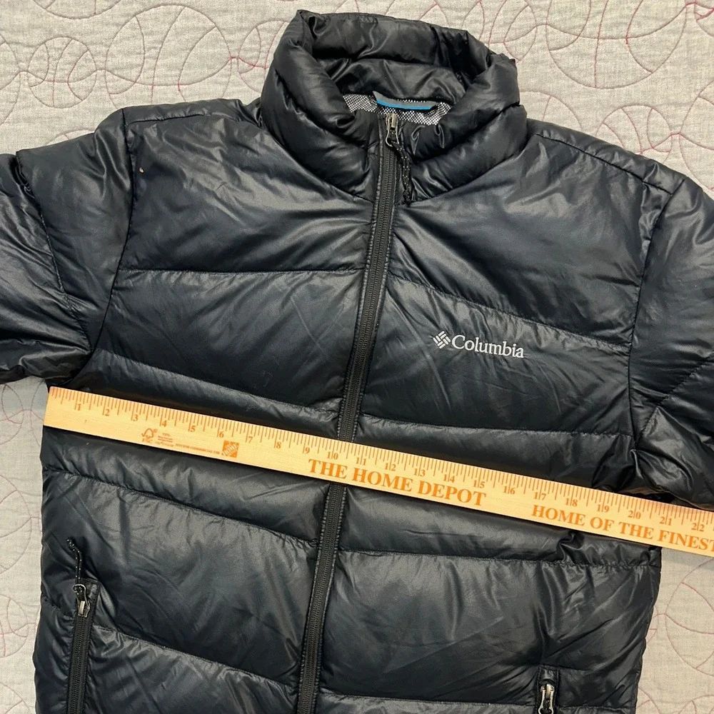 Columbia Puffer Jacket Black Omni-Heat Pike Lake II / Mens Medium