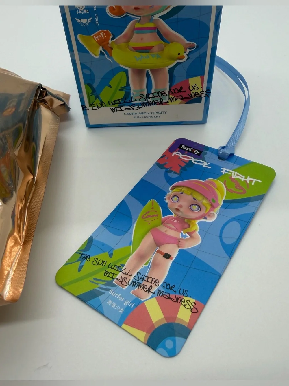 Laura Pool‎ Fight Series Confirmed Surfer Girl Vinyl Figure