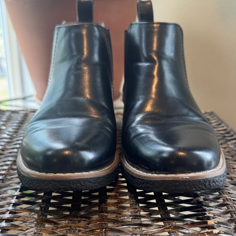 Deer Stags Big‎ Boys Zane black Ankle Boots Kids Size 2