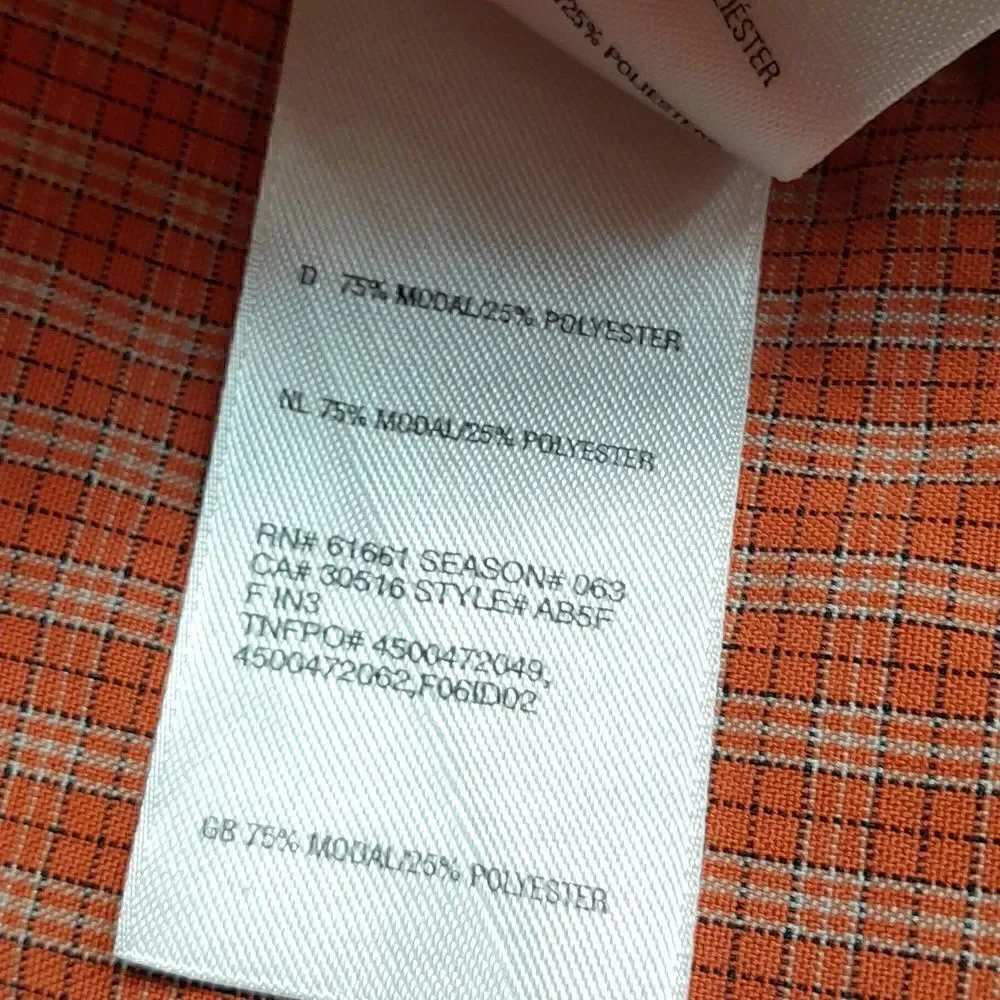 The North Face this plaid