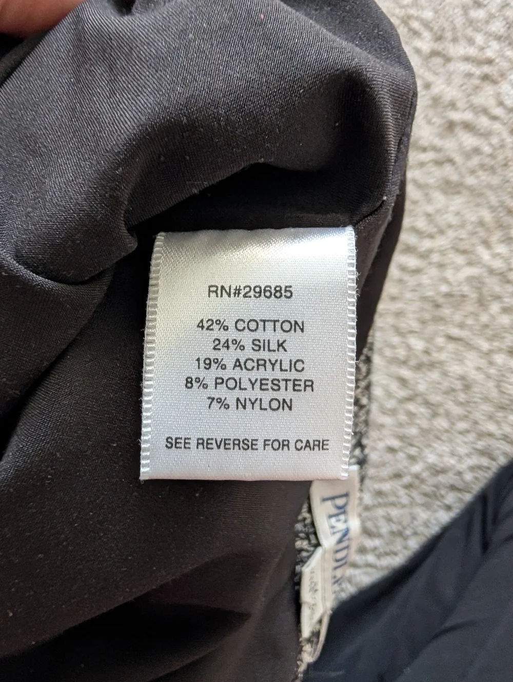 Pendleton versatile black