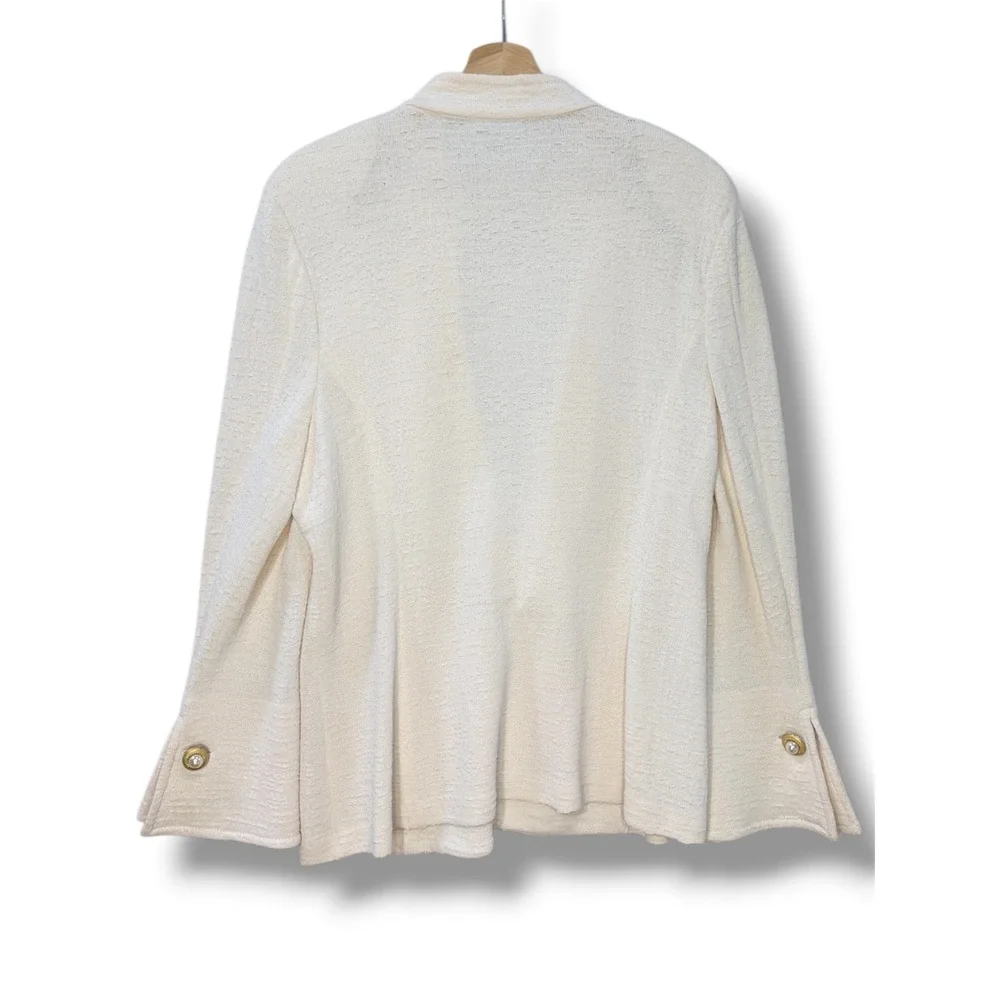 St. John cream knit