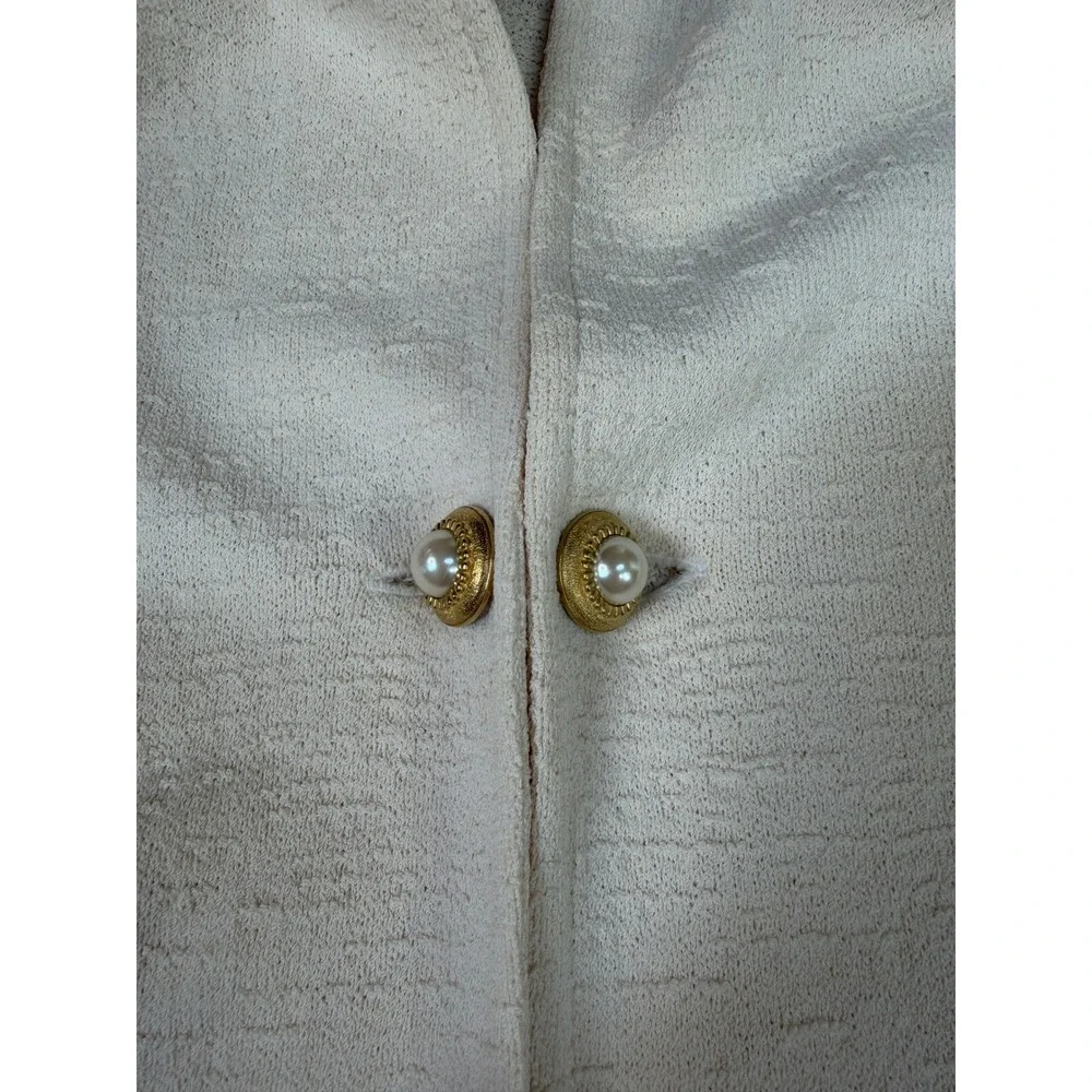 St. John cream knit