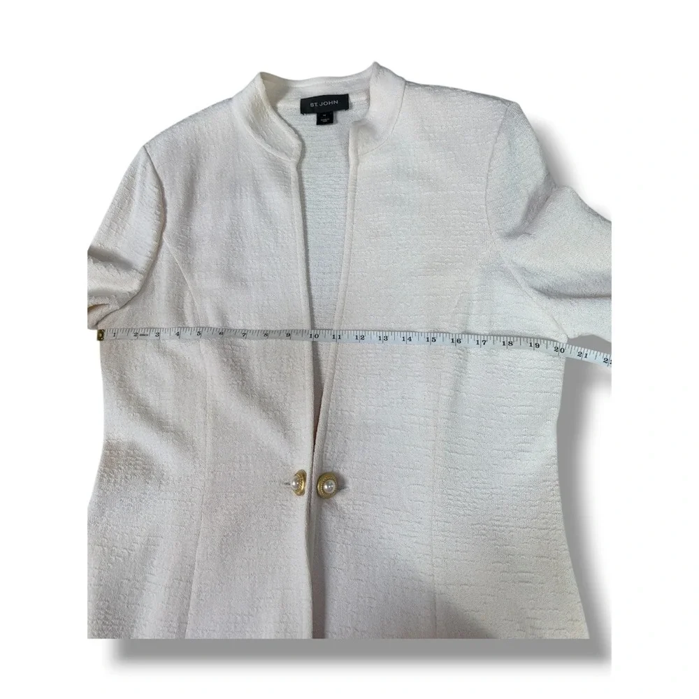 St. John cream knit