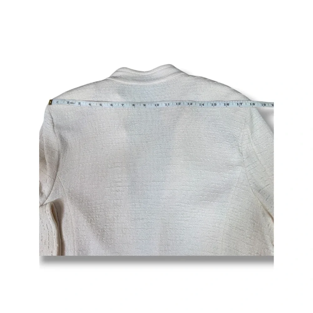 St. John cream knit