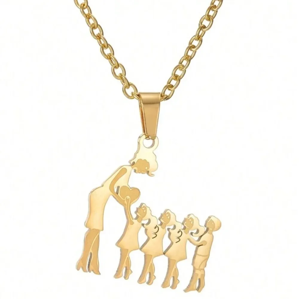 3for$20 Mother Son Daughter Pendant Necklace Women's adjustable Necklace