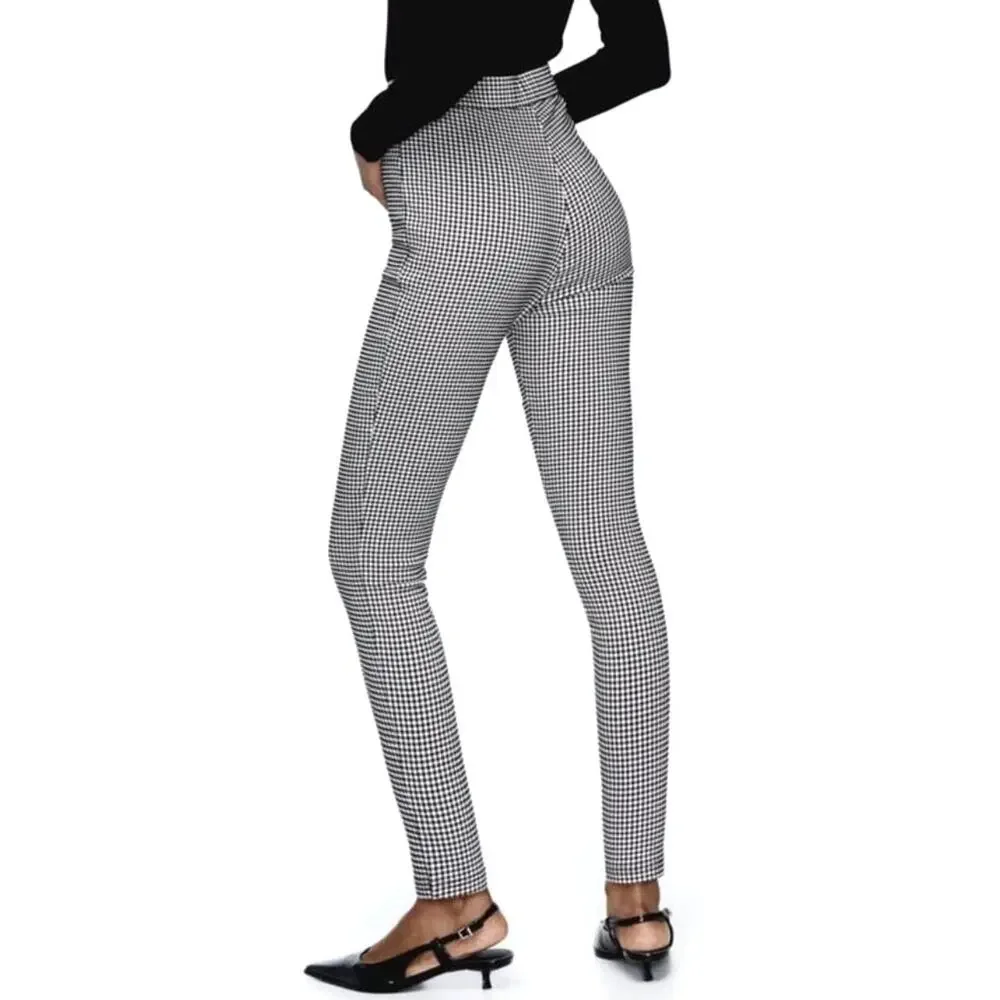 Zara houndstooth high