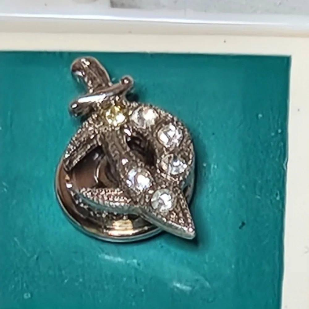 Crescent sterling silver