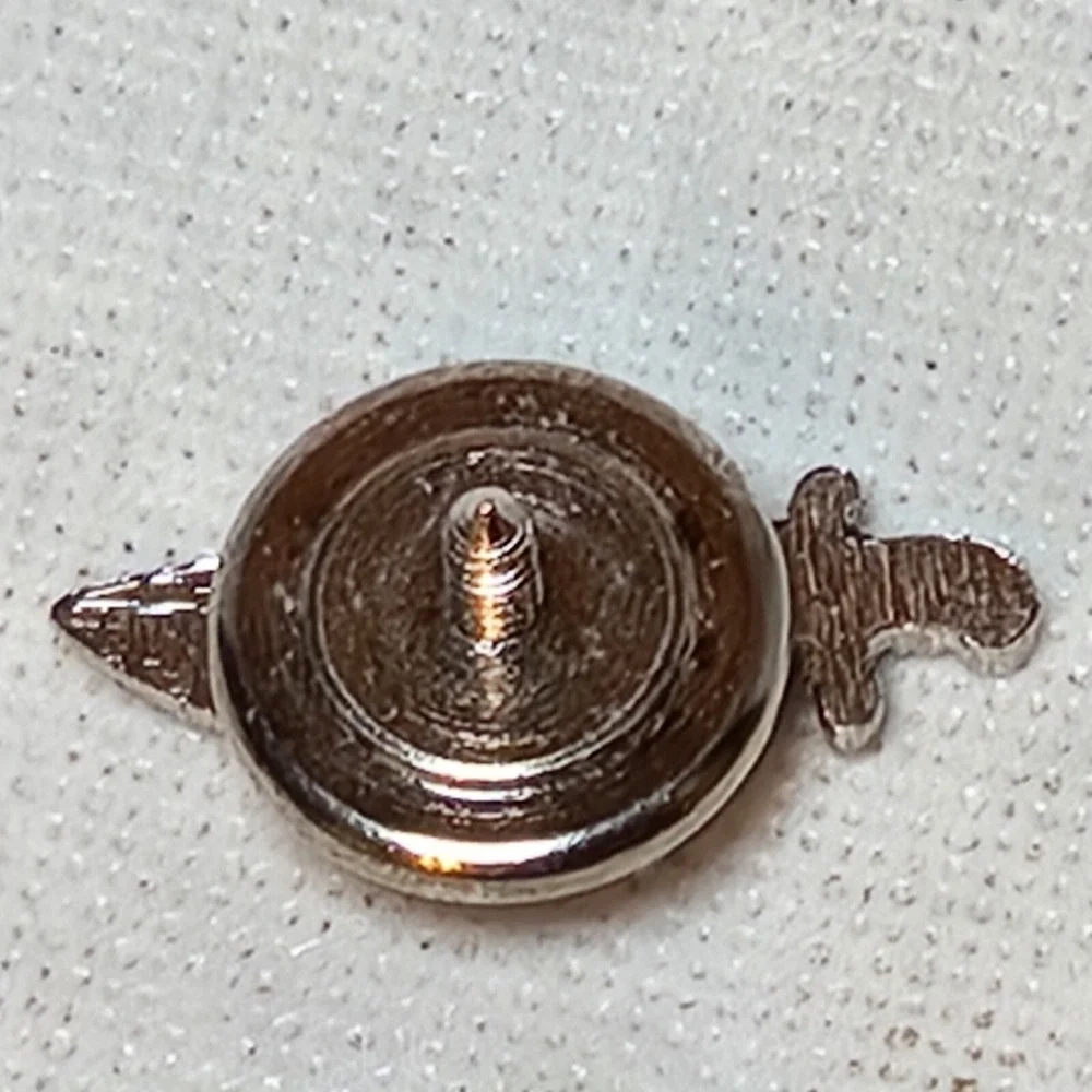 Crescent sterling silver