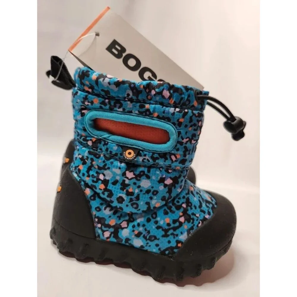 Bogs Kids B-Moc Snow Lil T Waterproof Winter Boots Toddler 6