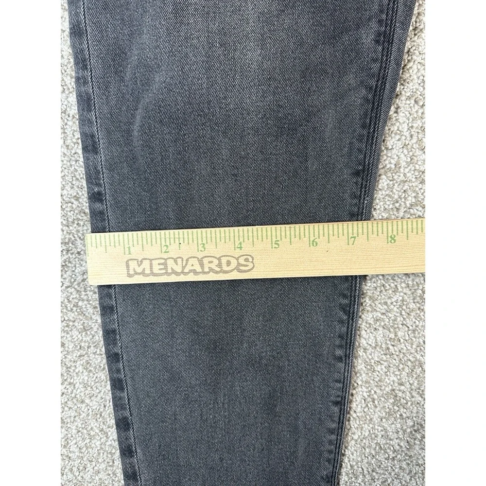 American Eagle Outfitters Jeans‎ Womens 4 Black Cotton Denim Mom Curvy Stretch