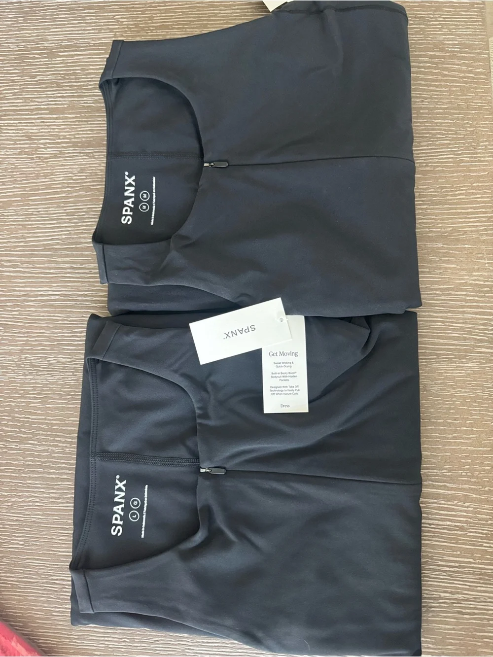 SPANX‎ SHAPE™ GET MOVING ZIP FRONT DRESS