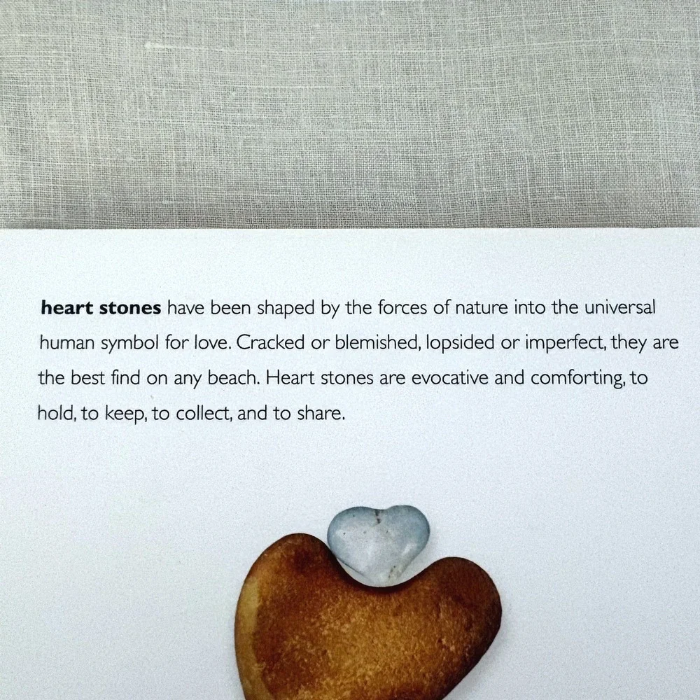 Heart‎ Stones by Josie Iselin Hardcover Photography Book 2007 Abrams Nature Art