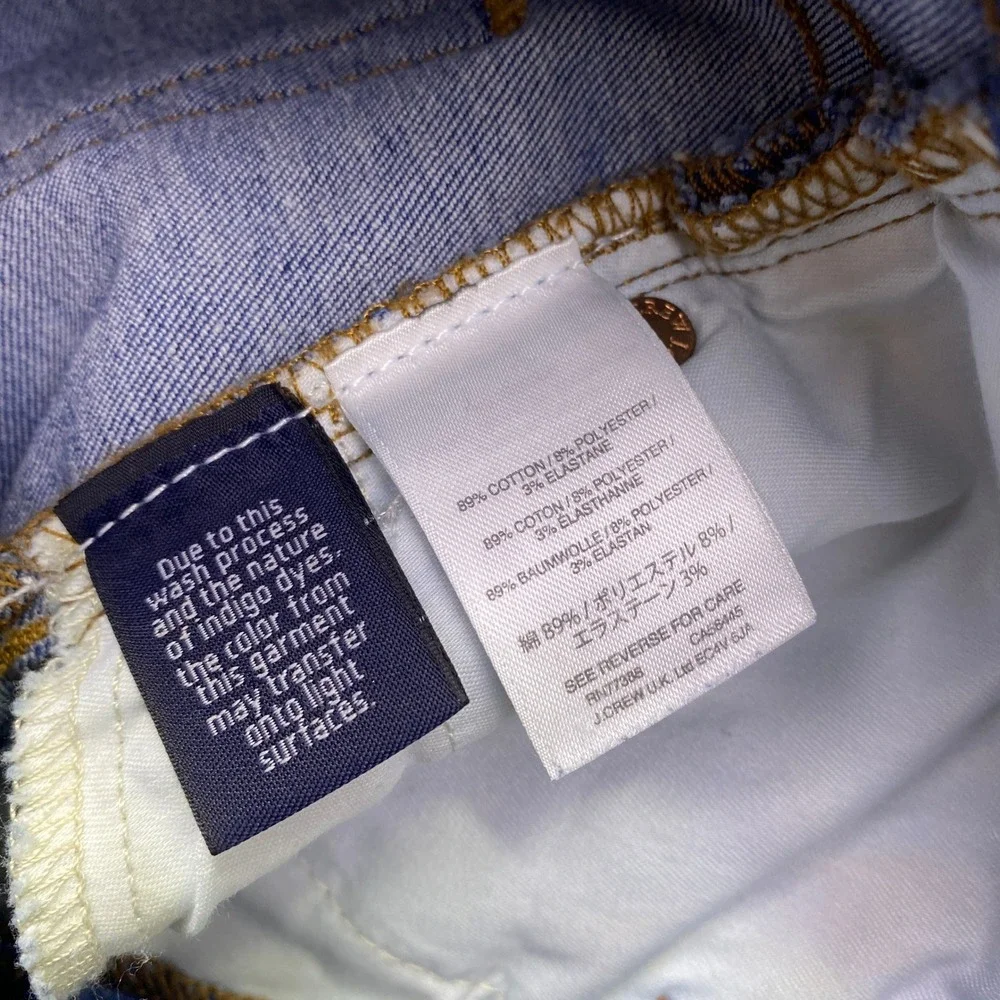 J. Crew Factory measurements waist