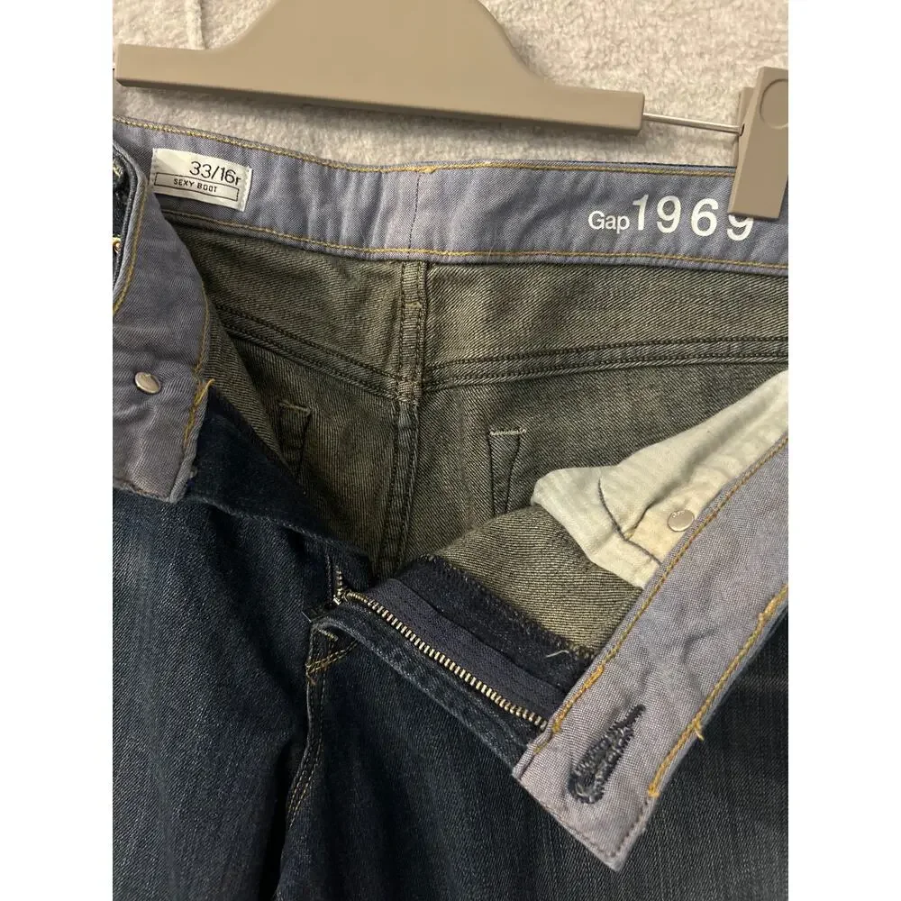 GAP whiskering indigo sexy