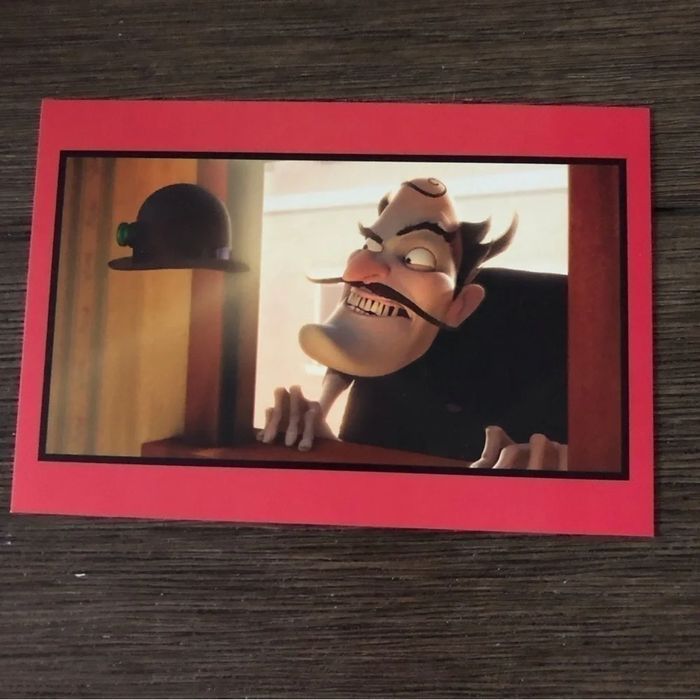 Disney villains postcards