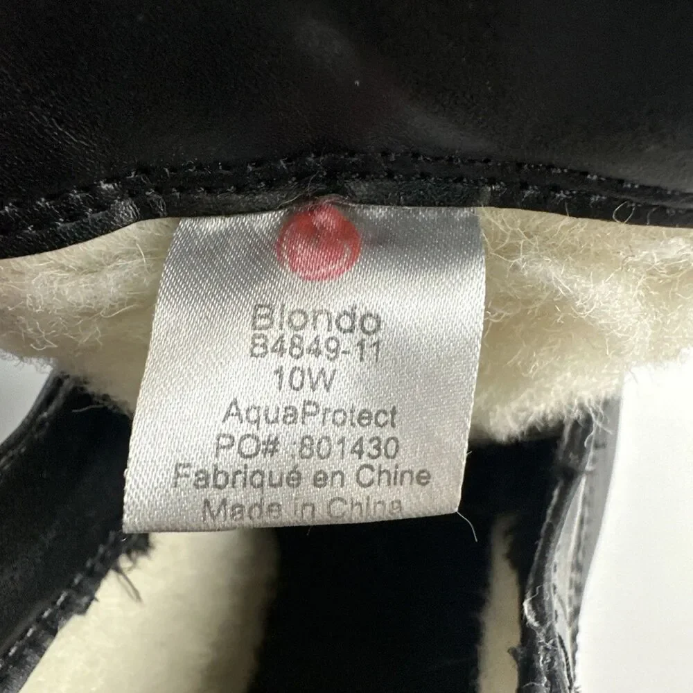Blondo black leather