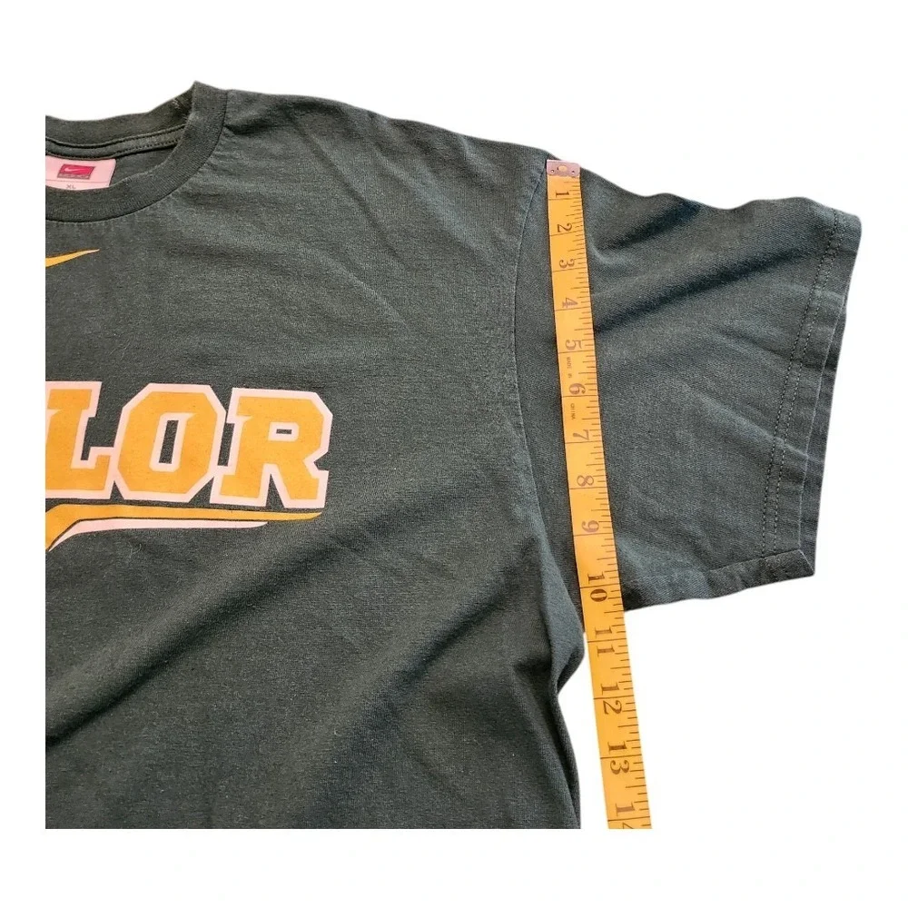 Vintage Nike Team Baylor Bears Center‎ Swoosh Shirt NCAA College Men's XL Y2K