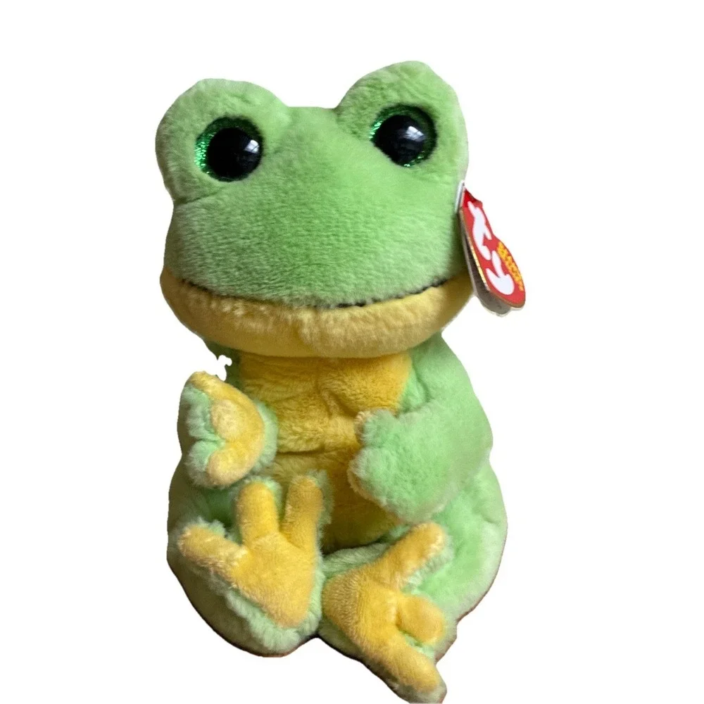 Ty Beanie Baby Bellies SNAPPER the Frog 6