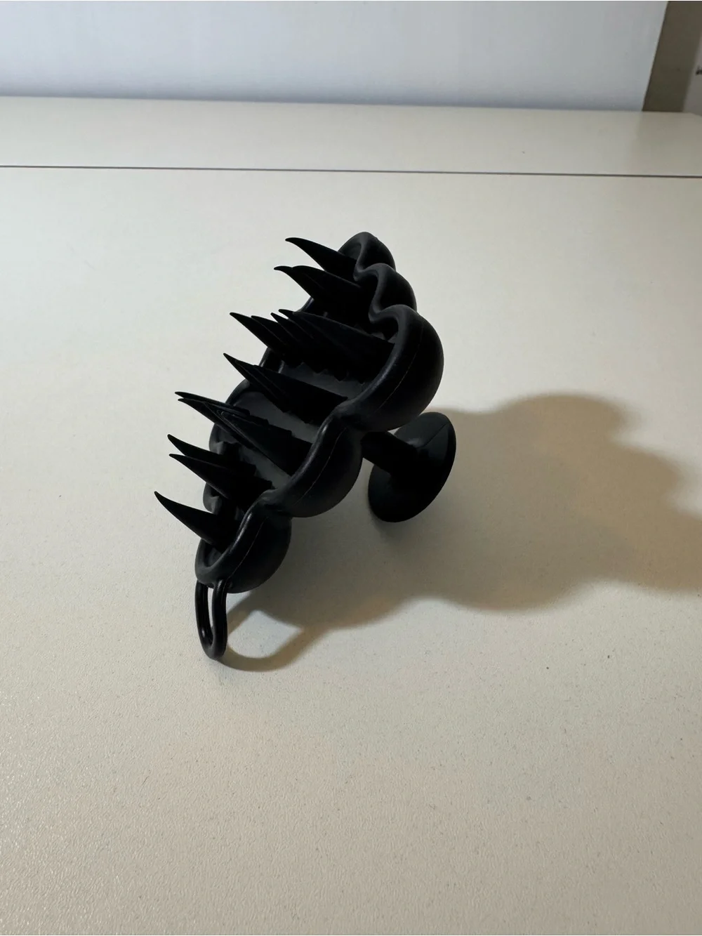 Black Silicone Shampoo Brush