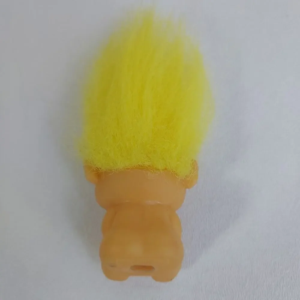 Troll Doll Vintage 90s Figurine Still Perfect After‎ All These Years Yellow Hair