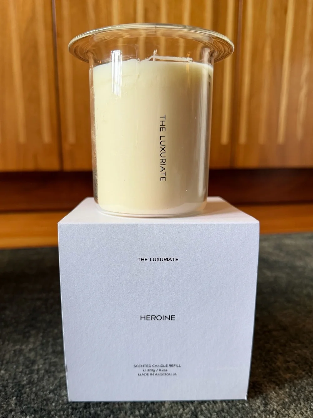The Luxuriate Candle Refill Insert - Heroine