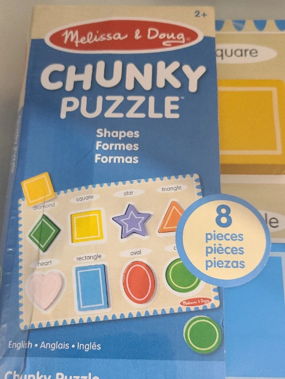 Melissa & Doug wooden chunky