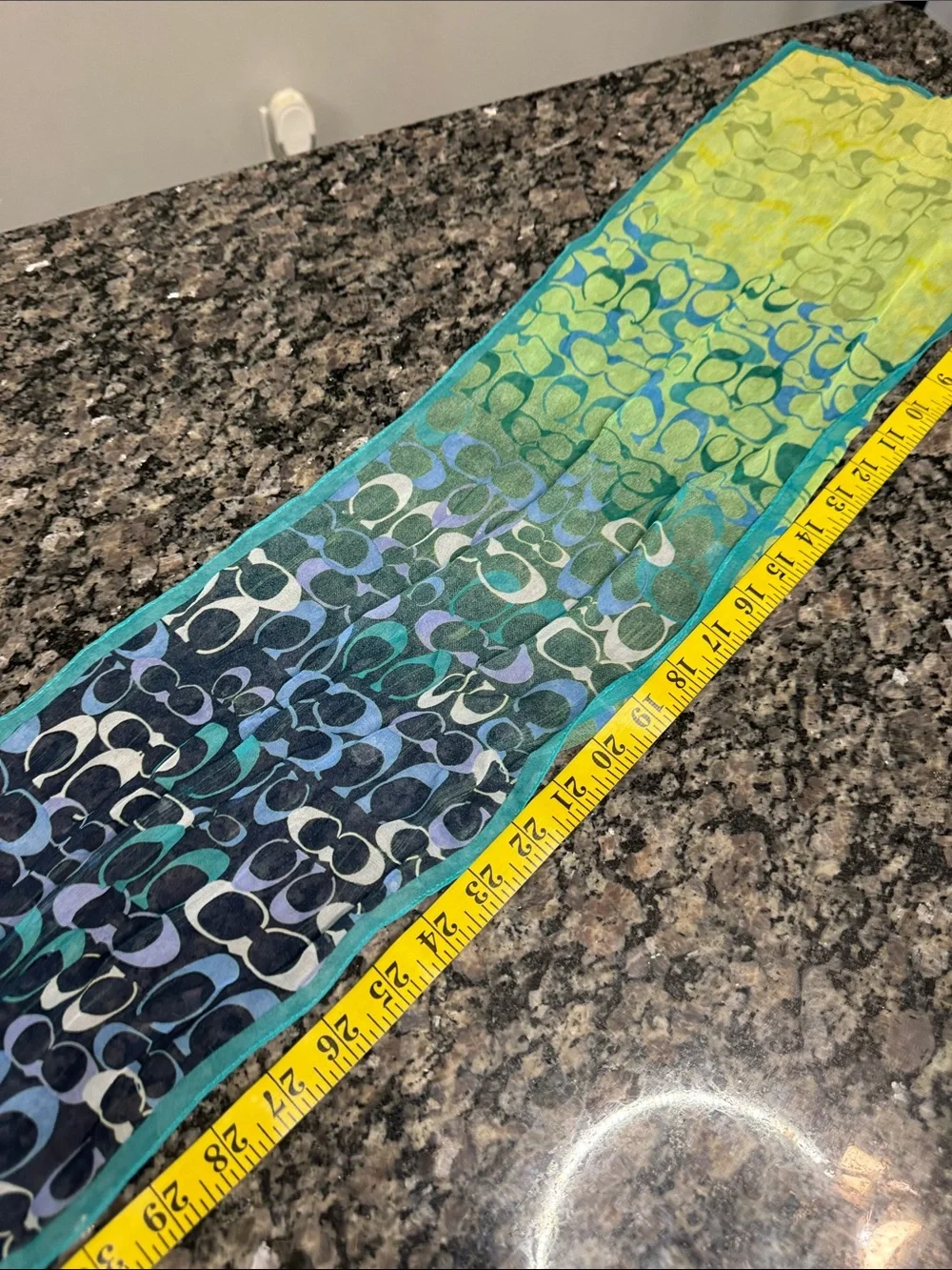 Coach lime teal