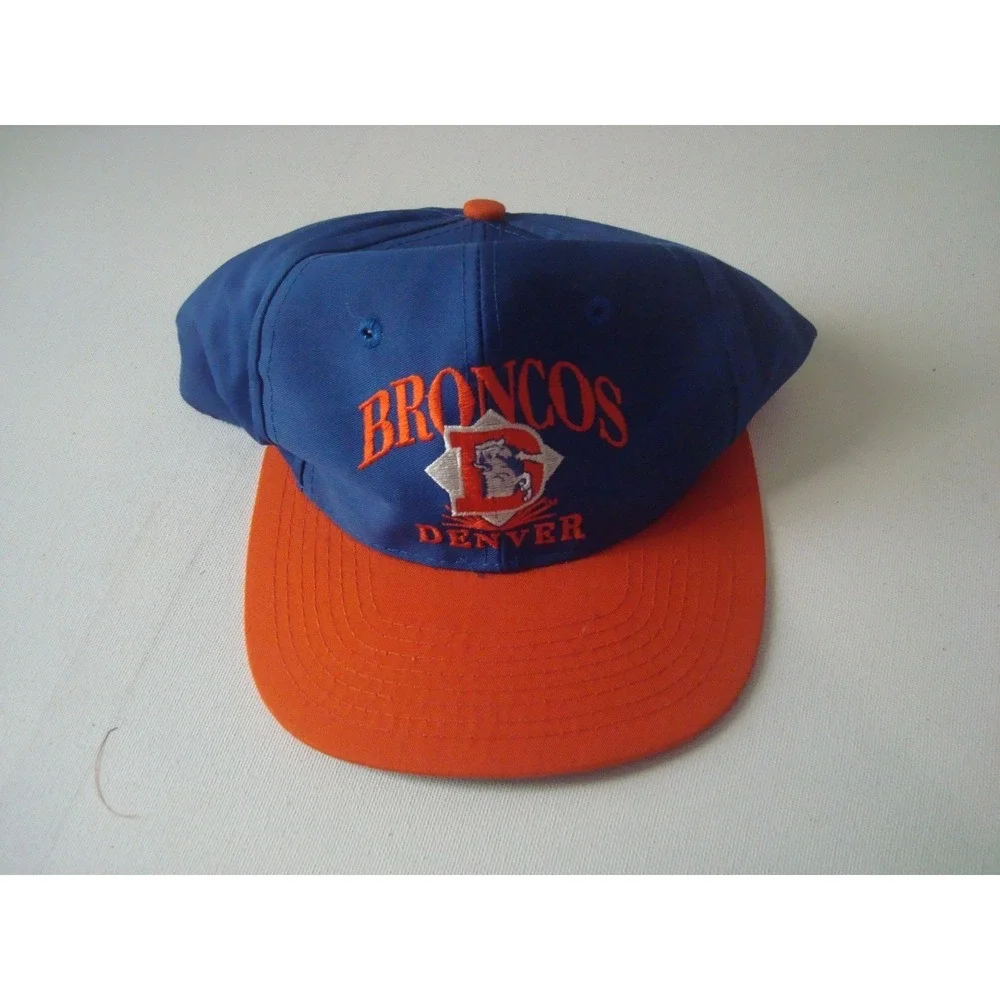 DENVER BRONCOS AJD     90S  HAT CAP‎ DEADSTOCK  VINTAGE T9