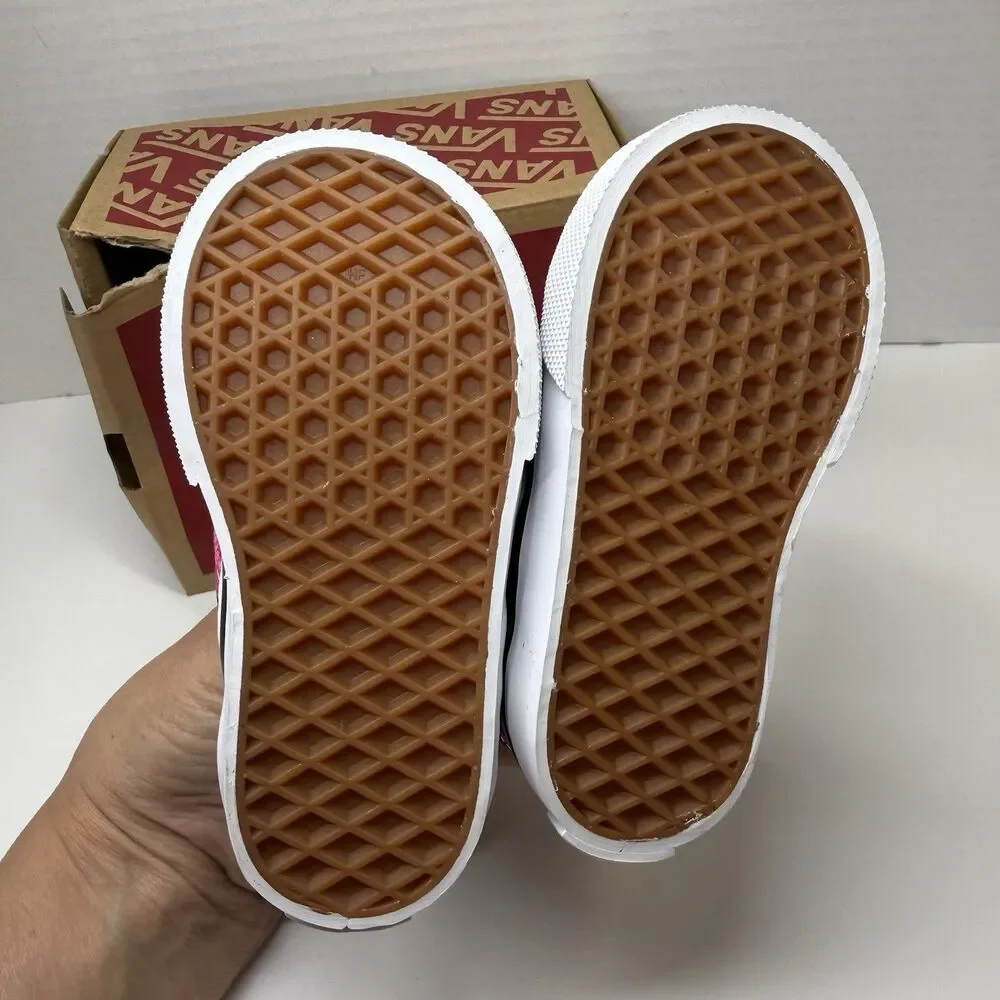 Vans slip checkerboard