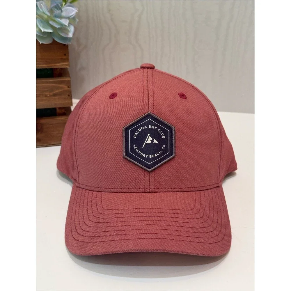 One Ten Flex Fit Balboa Bay Club Newport Beach CA SnapBack Cap Hat Unisex