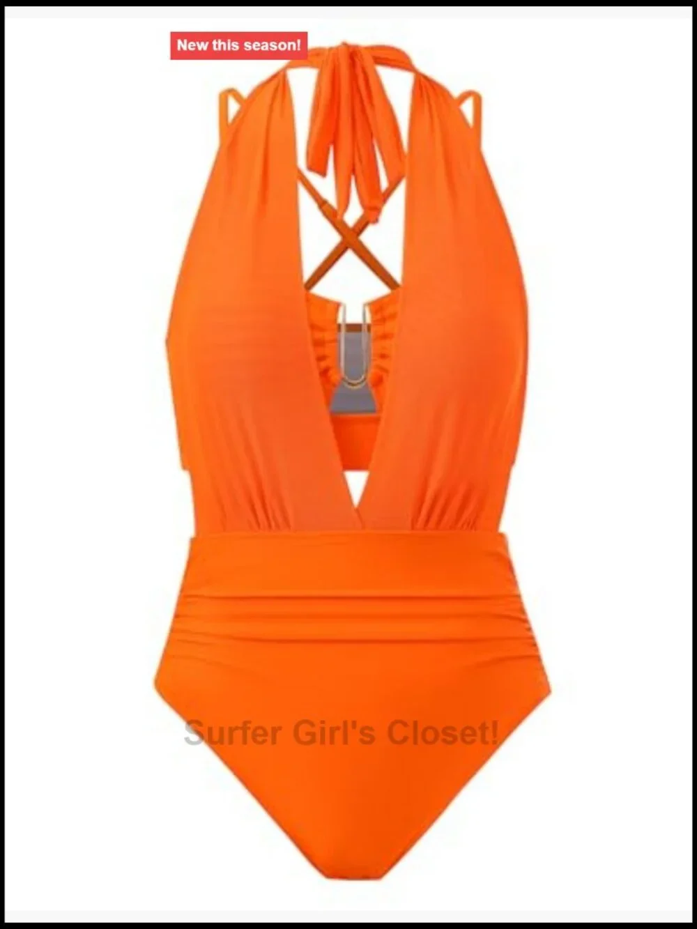 Women's One Piece Swimsuit Cover Up Set High Waisted Bikini