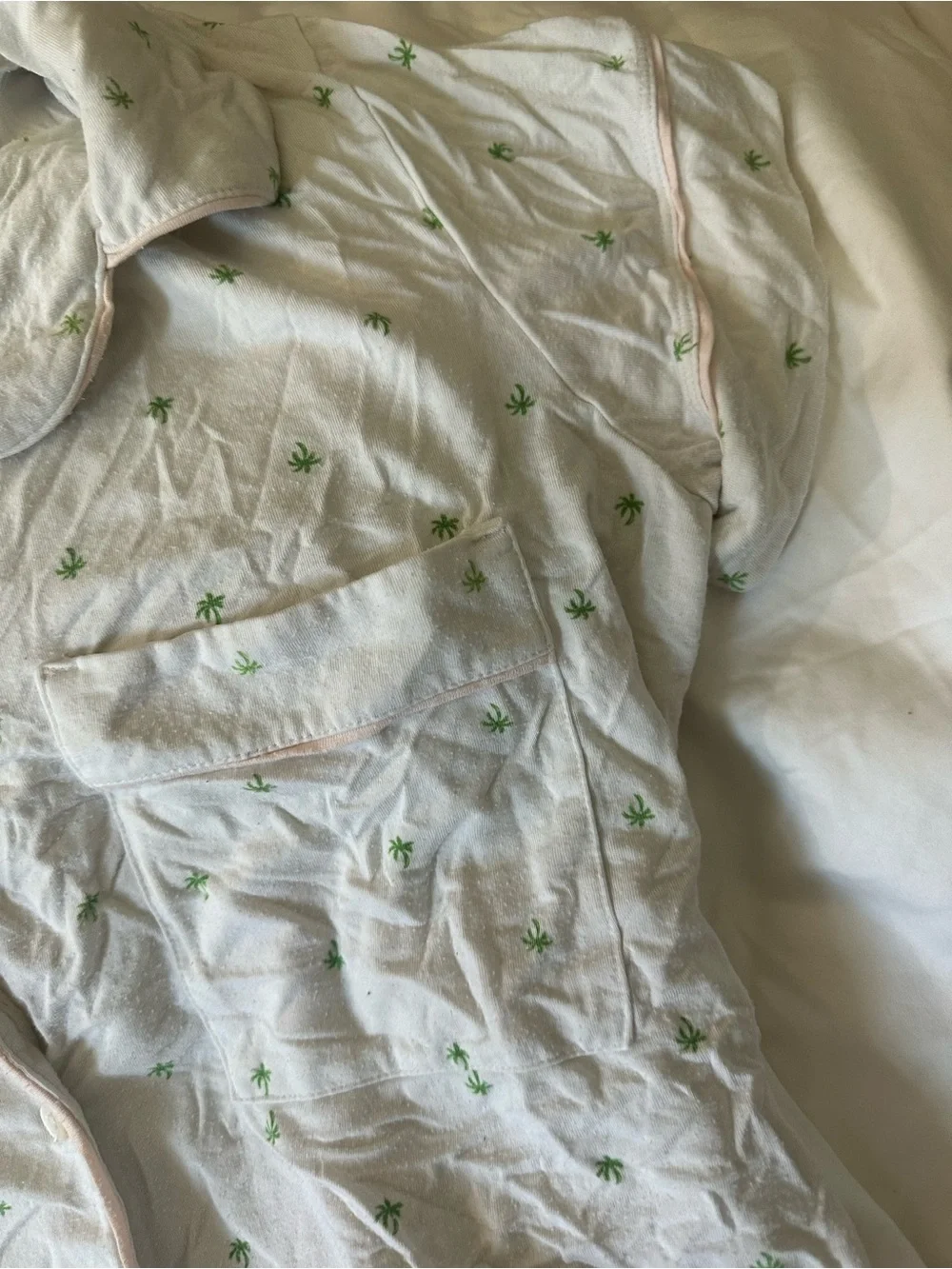 Eberjey Giving Palm Modal Short Pajama Set