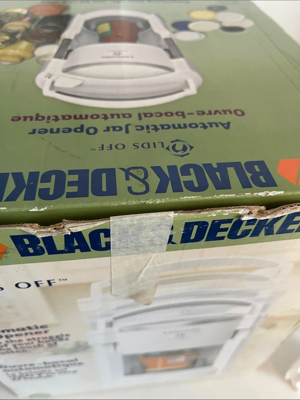 Black & Decker box not
