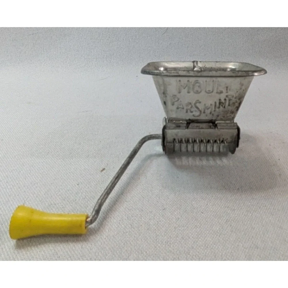 Mouli Parsmint Herb Mincer Vintage Unisex OS Silver Fair French Kitchen Tool