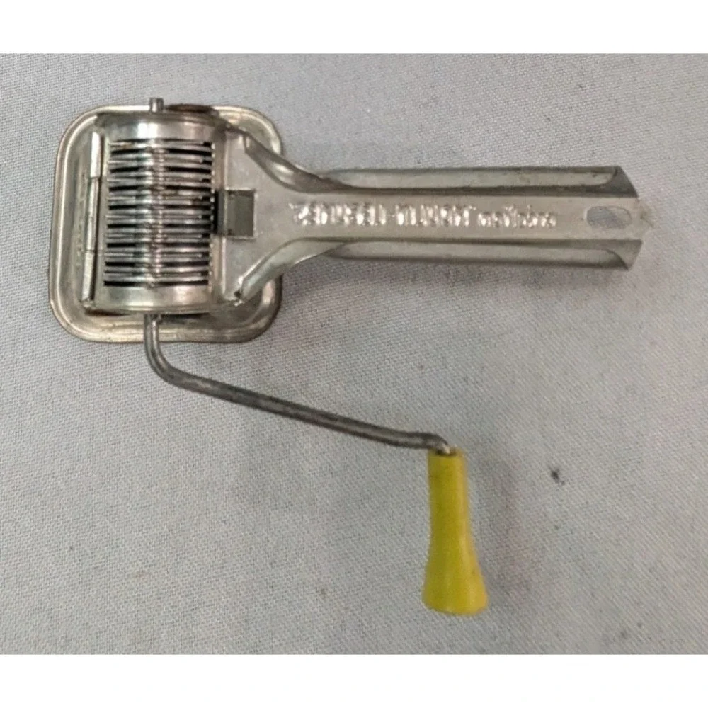 Mouli Parsmint Herb Mincer Vintage Unisex OS Silver Fair French Kitchen Tool