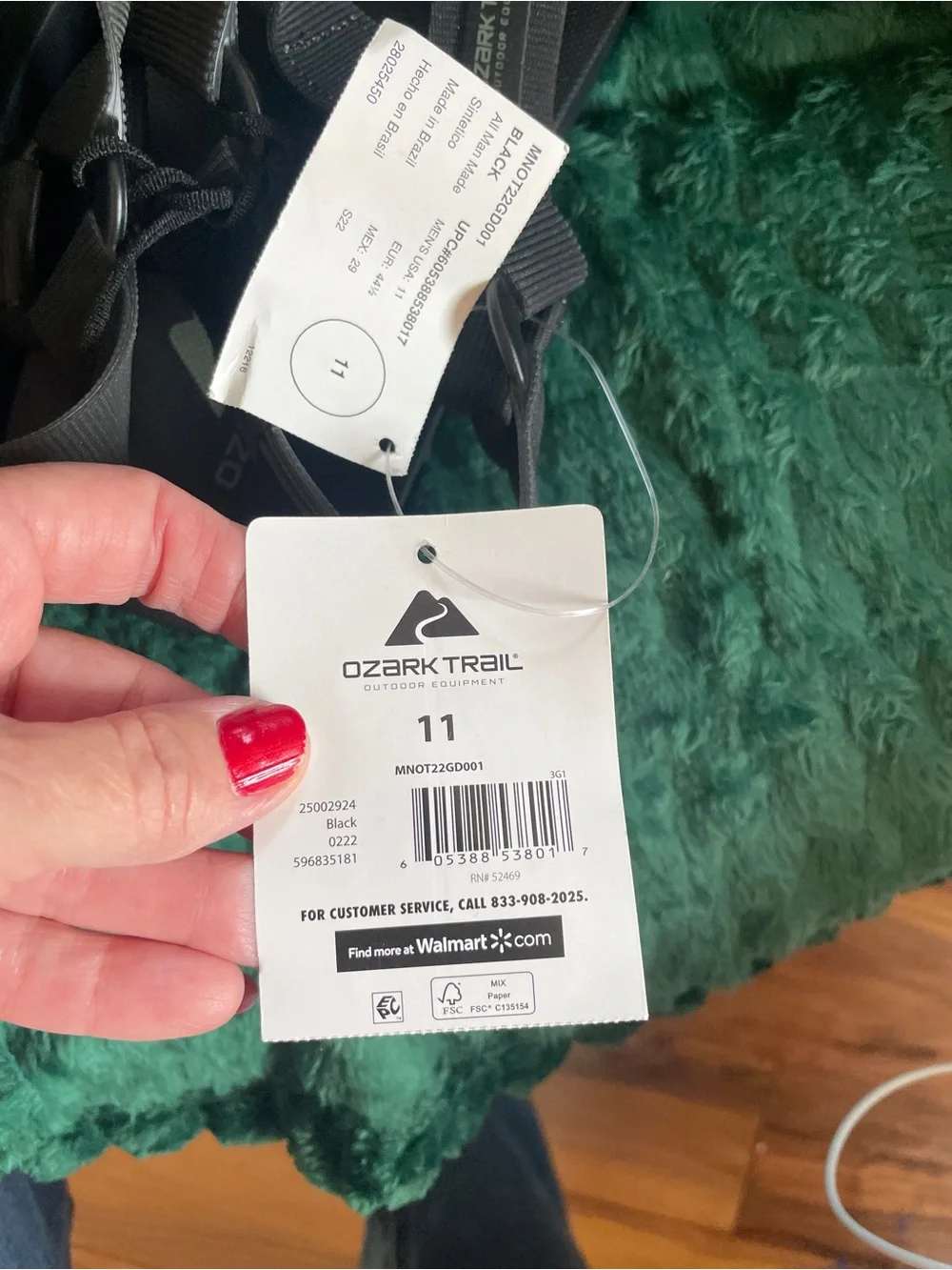 Ozark Trail comfortable black
