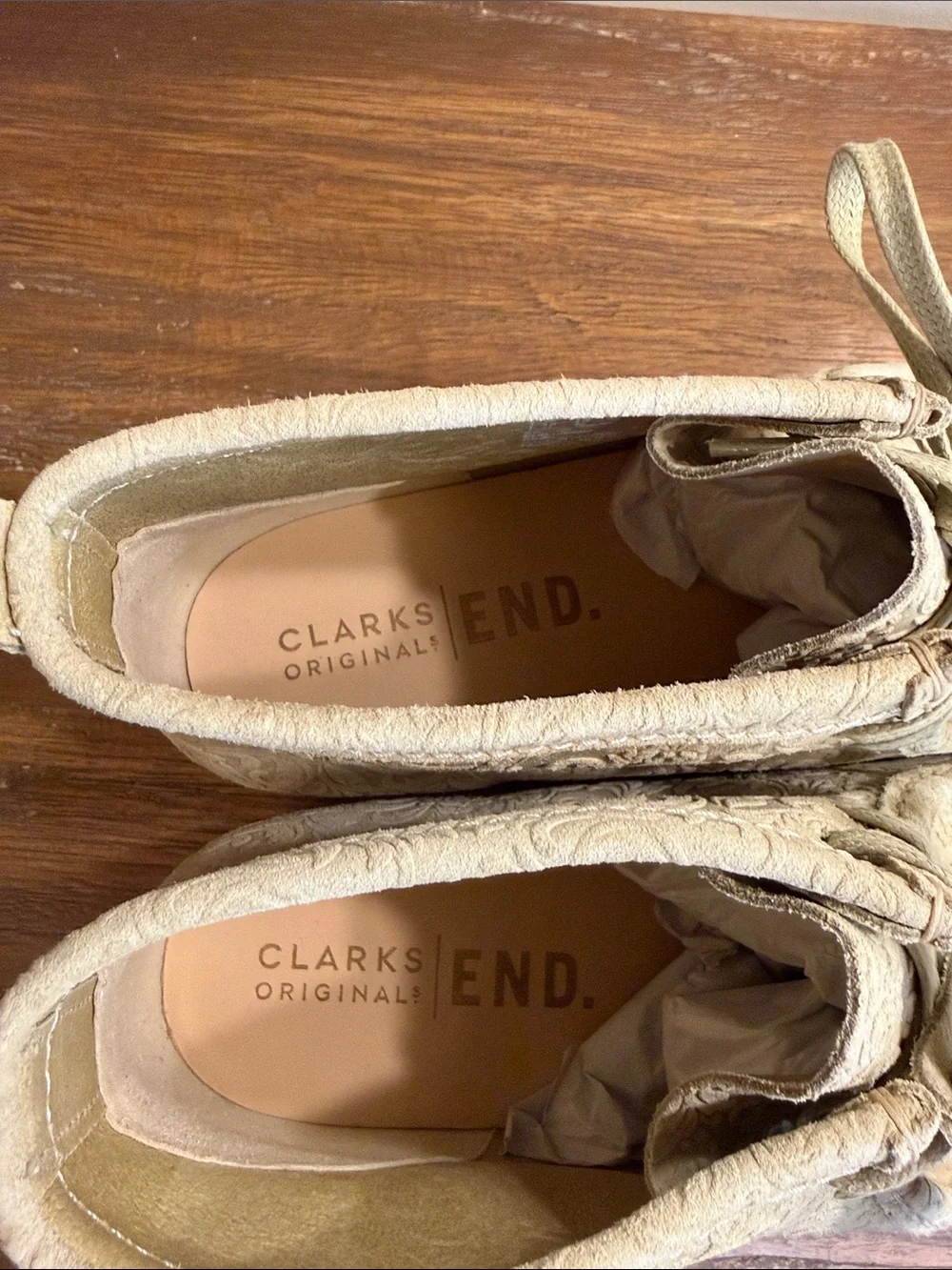 Clarks design tab their